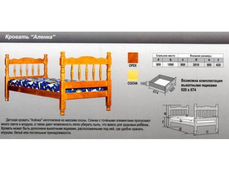 кровать аленка в Сургуте
