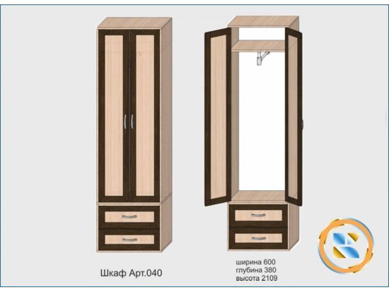 шкаф арт 040 в Сургуте