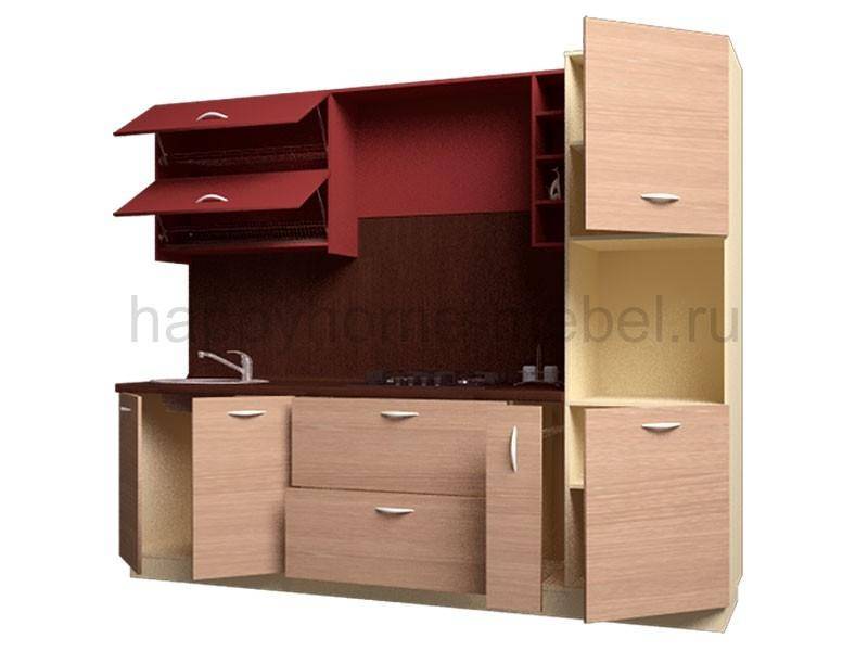 небольшая готовая кухня life wood 3 2600 в Сургуте