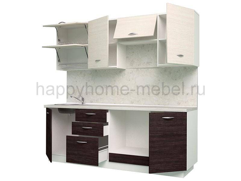 готовая прямая кухня life wood-1 2200 в Сургуте