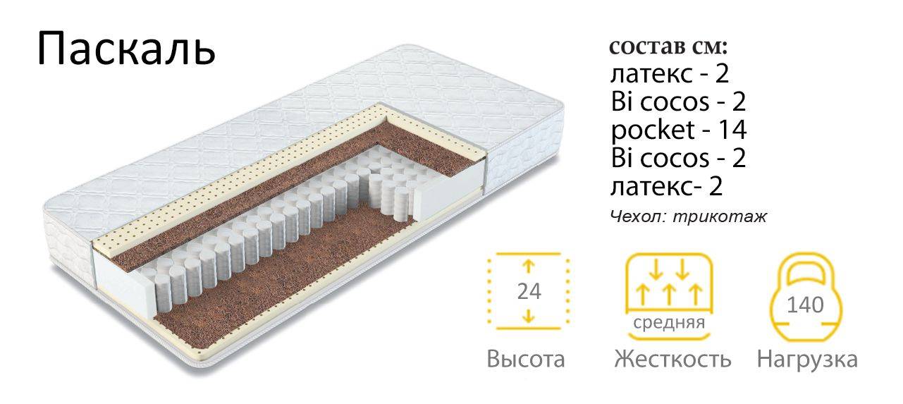 матрас паскаль в Сургуте