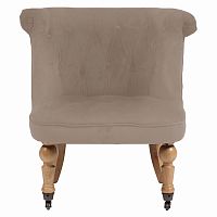 кресло amelie french country chair бежевое в Сургуте