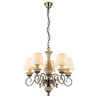 подвесная люстра arte lamp ivory a9070lm-5ab в Сургуте