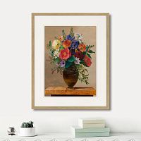 картина: summer flowers in a vase, 1835г. в Сургуте