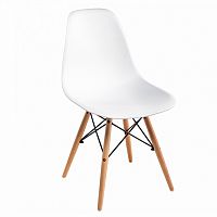 стул деревянный eames pc-015 white в Сургуте