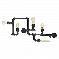 потолочная люстра ideal lux plumber pl5 nero в Сургуте