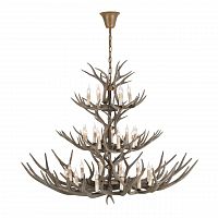 подвесная люстра st luce renna sl154.703.27 коричневая в Сургуте