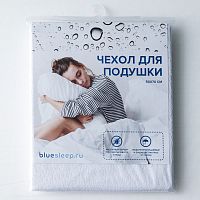 чехол защитный на подушку с мембраной blue sleep hybrid 050*070 в Сургуте