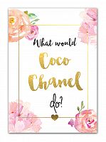 постер coco chanel а3 в Сургуте