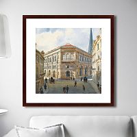 картина: view of the riga stock exchange, 1880г. в Сургуте