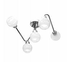 потолочная люстра idlamp agostina 361/5a-whitechrome в Сургуте