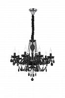 подвесная люстра st luce odilia sl642.403.08 черная в Сургуте