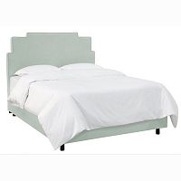 кровать двуспальная 160x200 зеленая paxton bed mint в Сургуте