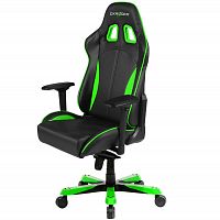 кресло геймерское dxracer king ks57 черно-зеленое в Сургуте