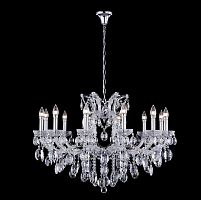 подвесная люстра crystal lux hollywood sp12 chrome в Сургуте