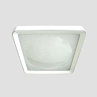 потолочный светодиодный светильник ambrella light orbital crystal sand fs1216 wh/wh 72w+29w d500*500 в Сургуте