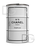 декоративная бочка- шкаф chanel №5 white l в Сургуте