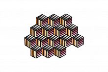 ковер parquet hexagon orange 305x188 от gan в Сургуте