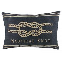 подушка с морским узлом nautical knot denim в Сургуте