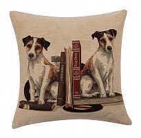 подушка с джек-рассел терьерами bookends jack russell в Сургуте