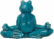 декор frog blue meditation в Сургуте