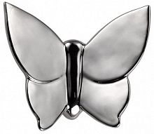 декоративная бабочка butterfly 12х14х5 (серебристая) в Сургуте