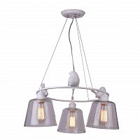 подвесная люстра arte lamp passero a4289lm-3wh в Сургуте