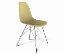 стул dsr бежевый s37 (eames style) в Сургуте