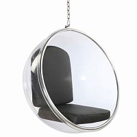 кресло bubble chair черное в Сургуте