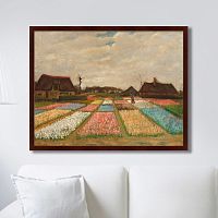 картина: flower beds in holland, 1883г. в Сургуте