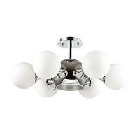 потолочная люстра odeon light miolla 3972/7c белая в Сургуте