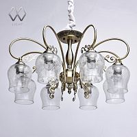 потолочная люстра mw-light моника 372011808 бронза в Сургуте