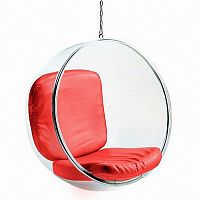 кресло bubble chair красное в Сургуте