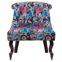 кресло мягкое amelie french country chair бабочки в Сургуте