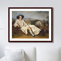 картина: goethe in the roman campagna, 1787г. в Сургуте