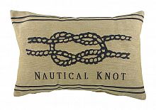 подушка с морским узлом nautical knot natural в Сургуте