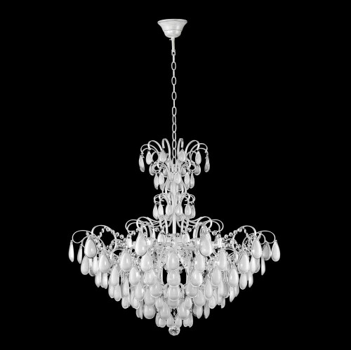 подвесная люстра crystal lux sevilia sp9 silver в Сургуте