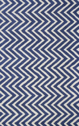ковер zig zag синий 240х330 в Сургуте