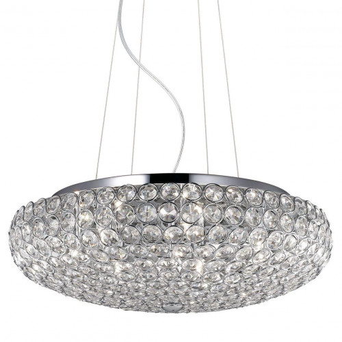 подвесной светильник ideal lux king sp7 cromo в Сургуте