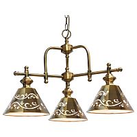 подвесная люстра arte lamp kensington a1511lm-3pb бронза в Сургуте