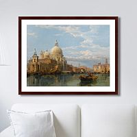 картина: santa maria della salute, venice, 1855г. в Сургуте