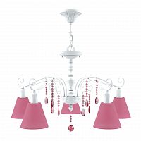 подвесная люстра lamp4you provence e4-05-wm-lmp-o-27-crl-e4-05-pk-dn в Сургуте