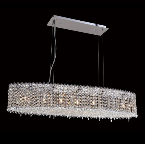 подвесной светильник crystal lux eternidat sp7 chrome в Сургуте