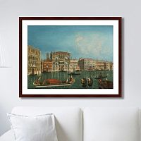 картина: venice, palazzo foscari and palazzo balbi, 1735г. в Сургуте