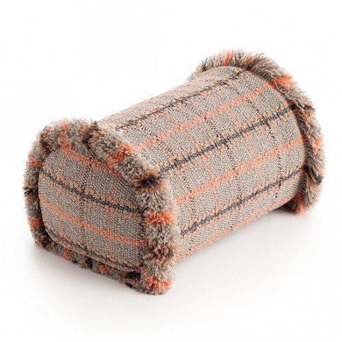 подушка большая-рол tartan terracotta от gan в Сургуте