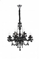 подвесная люстра st luce odilia sl642.403.12 черная в Сургуте