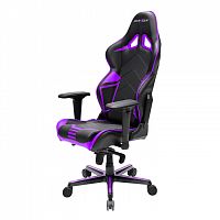 кресло геймерское dxracer racing черно-фиолетовое в Сургуте