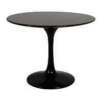 стол журнальный eero saarinen style tulip table черный в Сургуте