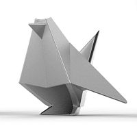 держатель для колец origami птица хром в Сургуте