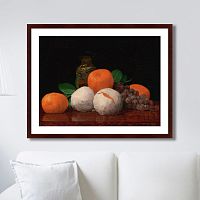 картина: still life with wrapped tangerines, 1889г. в Сургуте